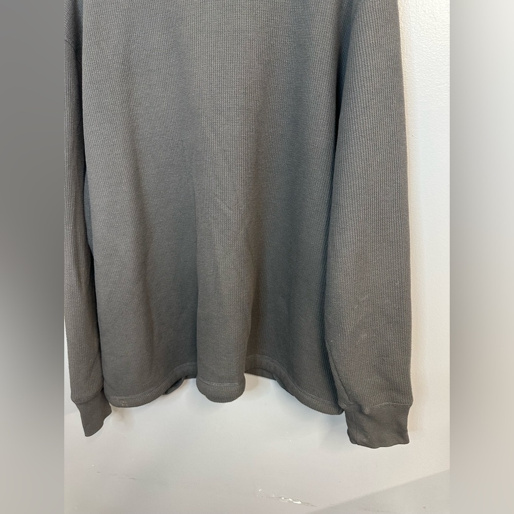 Smiths workwear men’s gray warm fuzzy pullover sweatshirt size Extra Large - Picture 8 of 10